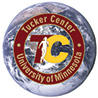 Tucker Center logo superimposed over an image of the earth