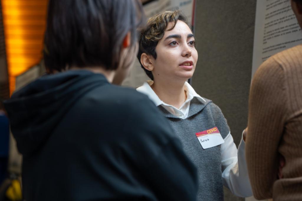 scene at research day