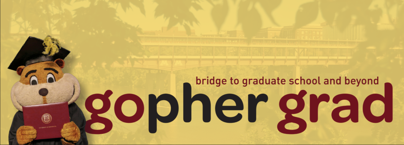 Gopher grad logo