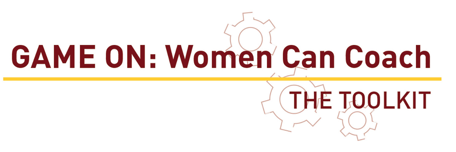 Game On: Women Can Coach Toolkit
