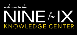 Nine for IX espnW Knowledge Center